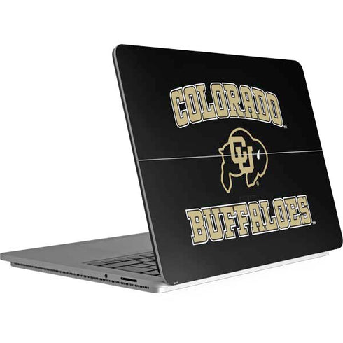 University of Colorado CU Logo on Gold Surface Laptop Studio Skin